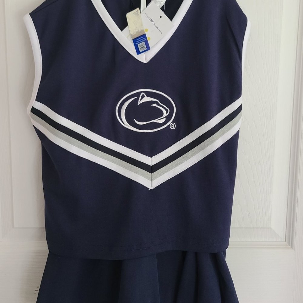Girls PSU cheer outfit